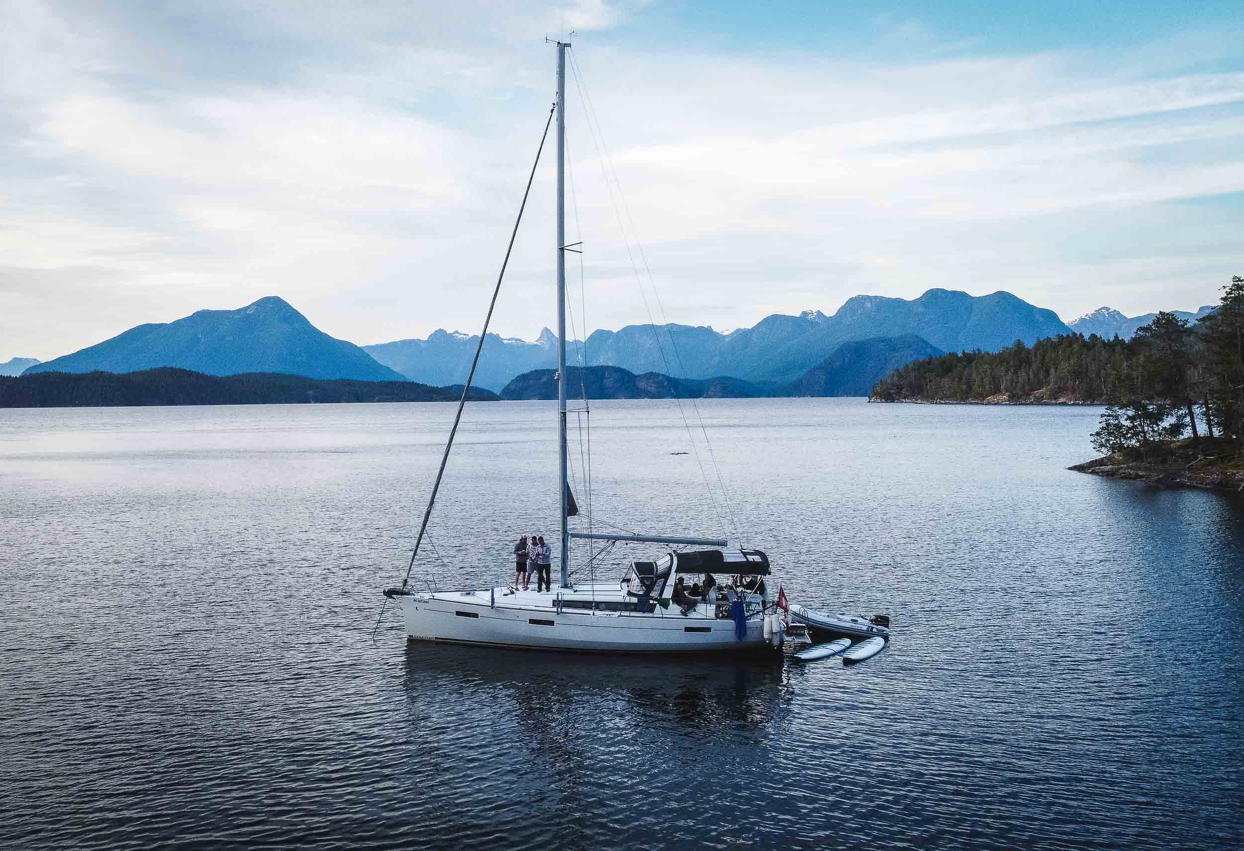 Desolation Sound sailing Yacht Master Class