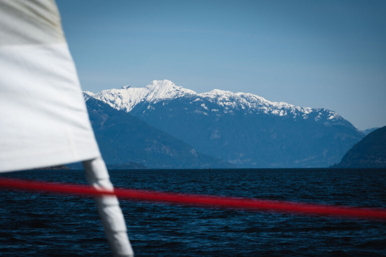 Sailing in Howe Sound
